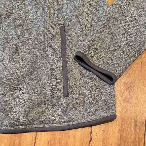 Patagonia Gray Full-Zip Men's Better Sweater with Newport Academy Logo - Picture 5 of 8
